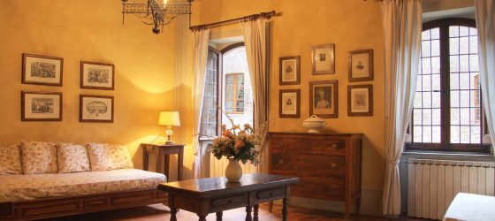 Salotto della Suite Ducale Federico Dux